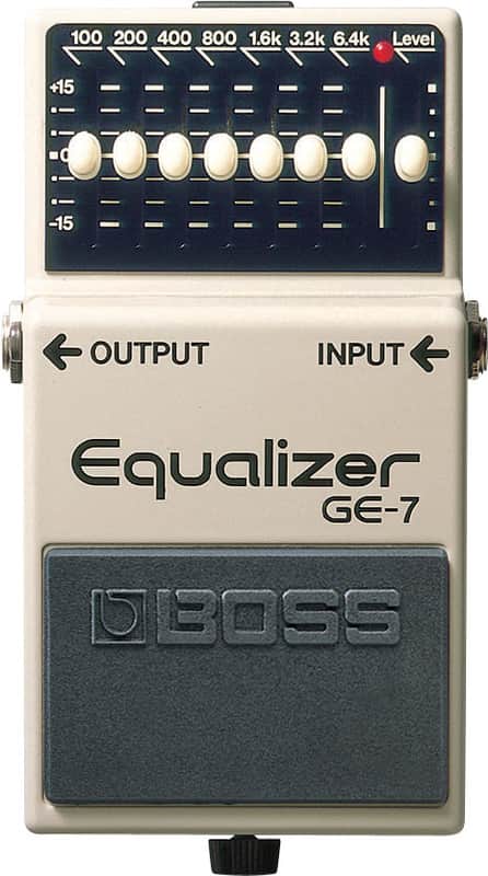 Boss GE-7 Equalizer Guitar Pedal image 1