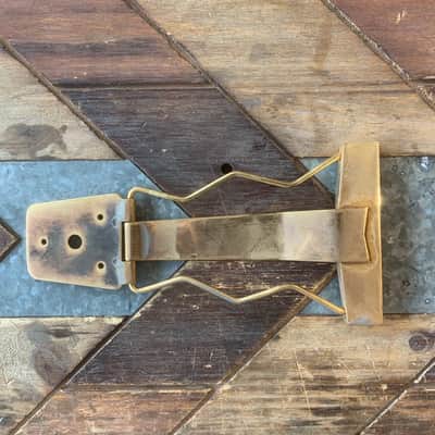 Real Life Relics Kluson Aged Gold Archtop Trapeze Tailpiece Ornate Gibson ES 175    [BF3] image 2