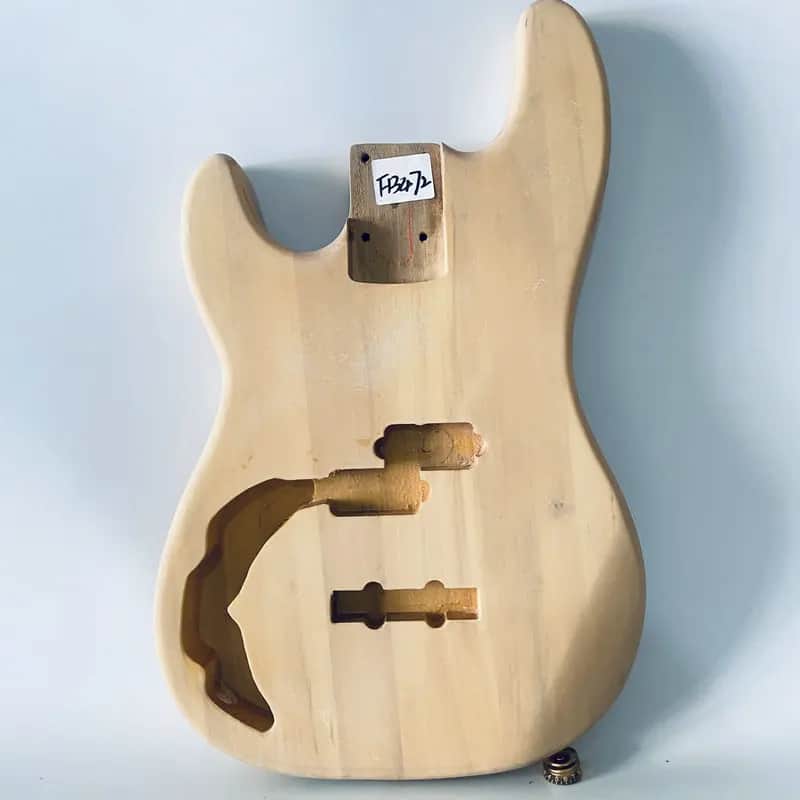 Left Handed Basswood Precision Style Bass Body image 1