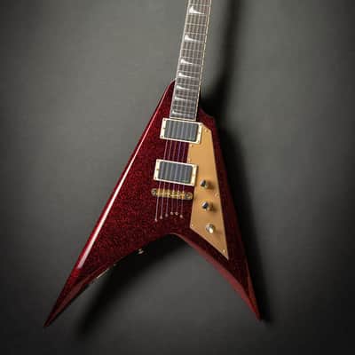 ESP LTD KH-V Kirk Hammett Signature Red Sparkle image 1