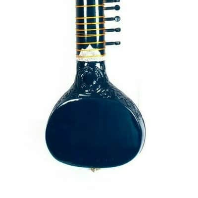 Naad Indian Musical String Instrument  Electric Travel Sitar With Bag, Mizrab image 7