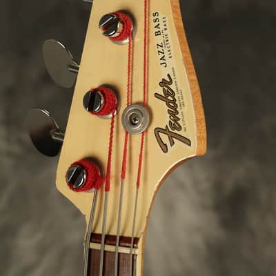 1966 Fender Jazz Bass Custom Color OLYMPIC WHITE image 5