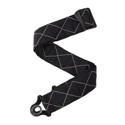 Auto Lock Black Padded Diamonds D'Addario image 1