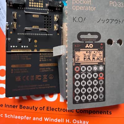 Teenage Engineering PO-33 Pocket Operator K.O! 2018 - Present - Black image 2