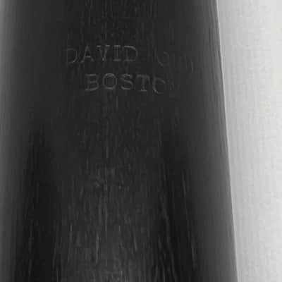 David Chu Headjoint  - Grenadilla wood Alto or Bass Flute image 3