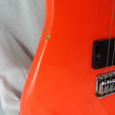 Charvette 100 by Charvel - 1990 Neon Orange image 13