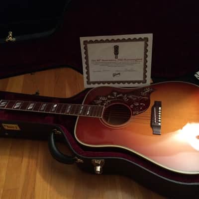 Gibson Hummingbird 50th Anniversary Heritage Cherry Sunburst image 1