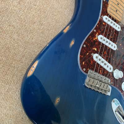 Fender Stratocaster Limited Edition Highway One (Trans Blue, Maple) Aged Relic image 5