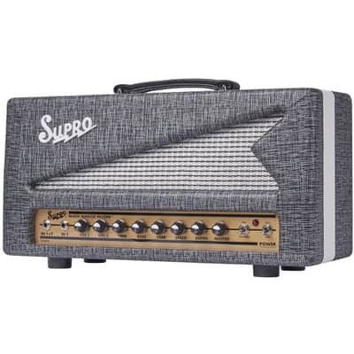 Supro Black Magick Reverb Tube Head (25-Watt - Class A) image 5