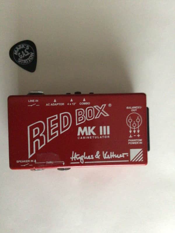 Hughes & Kettner Red Box Mark III 1995 - Red/white image 1