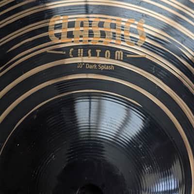 Meinl 10" Classics Custom Dark Splash 2014 - Present - Dark image 2