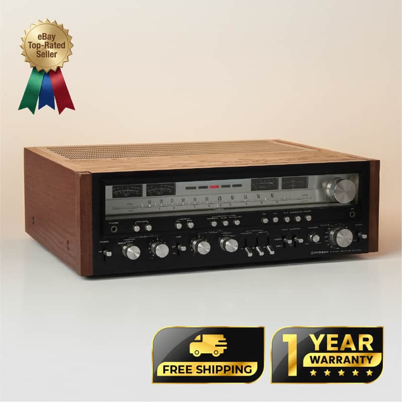 PIONEER SX-1080 Vintage Receiver – Restored – 1-Year Warranty image 1