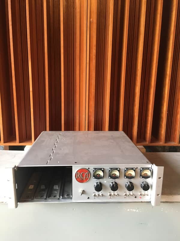 RCA BA 31 31a 31b 4 ch microphone preamp rack with PSU image 1