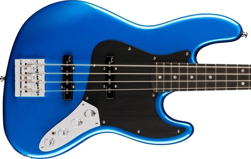 Fender American Ultra II Jazz Bass, Noble Blue / Ebony *IN STOCK* image 1
