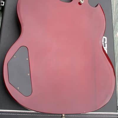Burny  Jimmy Page Red RSG-140 Double Neck Guitar CIRCA 1992 Cherry Red image 18