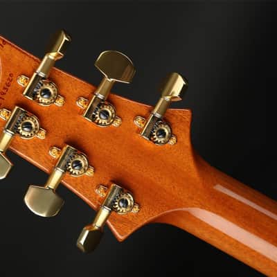 PRS Headstock Signature Custom 24 10 Quilt Top, 59/09s, Pattern Thin in Armando's Amethyst #193620 with Case - Pre-Owned image 6