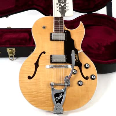 1999 Guild Starfire III - Flamed Maple Natural Blonde - SF-3 USA Westerly, RI Made image 1