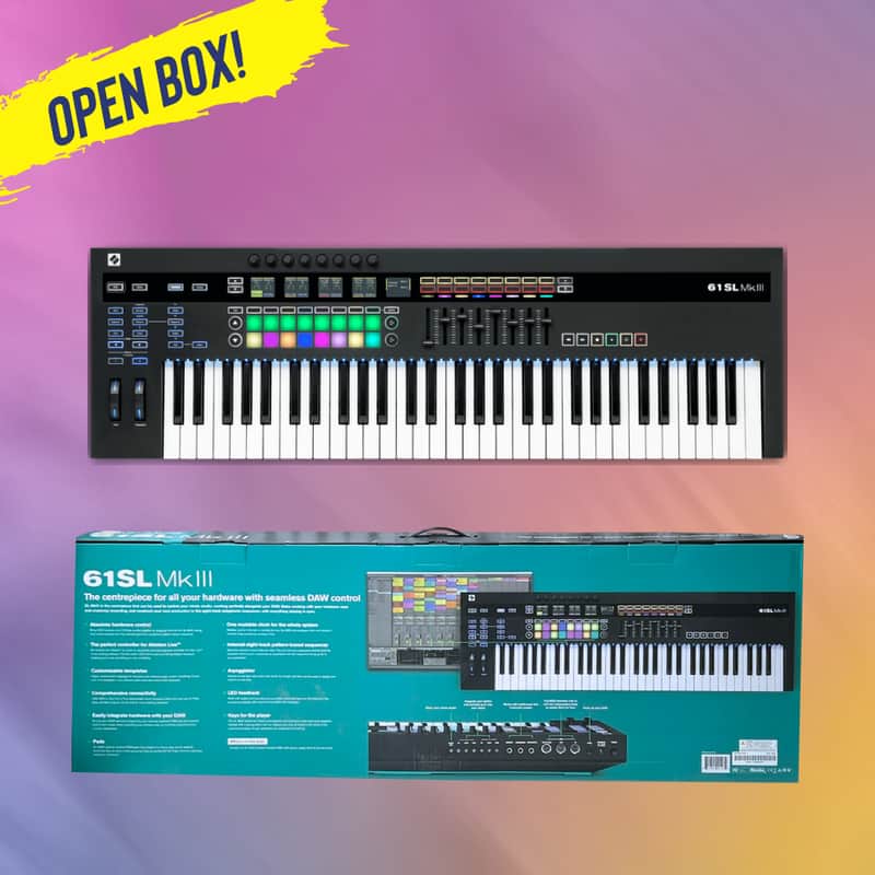 Novation ReMOTE 61 SL MKIII MIDI Controller - OPEN BOX! image 1