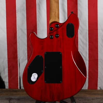 EVH Wolfgang WG Standard QM with Baked Maple Fretboard - Wine Red image 8