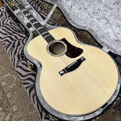 Eastman AC630-BD Jumbo Acoustic Guitar in Blonde w/ Hard Case & Free Pro Setup image 15