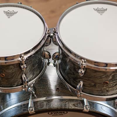 Tama STAR Walnut 10,12,14,16,18,24 + SD - Satin Charcoal Japanese Sen image 16