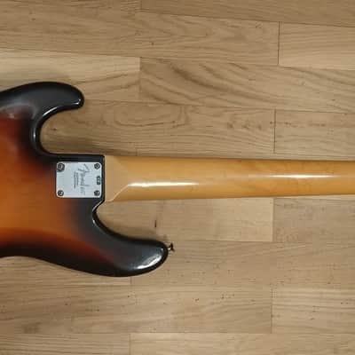Fender American Deluxe Precision Bass V 2000 3-Color Sunburst USA — Delano Pickups, Original Case image 4