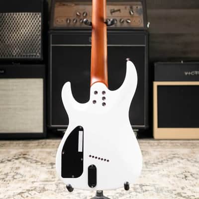 Legator N7FOD Ninja Multiscale Electric Guitar - Arctic Blue with Gig Bag image 7