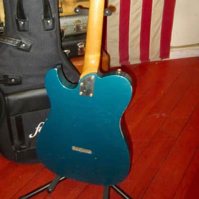 ~2021 Fano Oltere TC6 Ocean Turquoise w/ TV Jones pickups and Original Case image 6