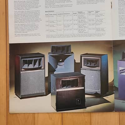 Altec Lansing Dealer Catalog 1970s "Musical Sound Equipment" # AL-1390B image 6