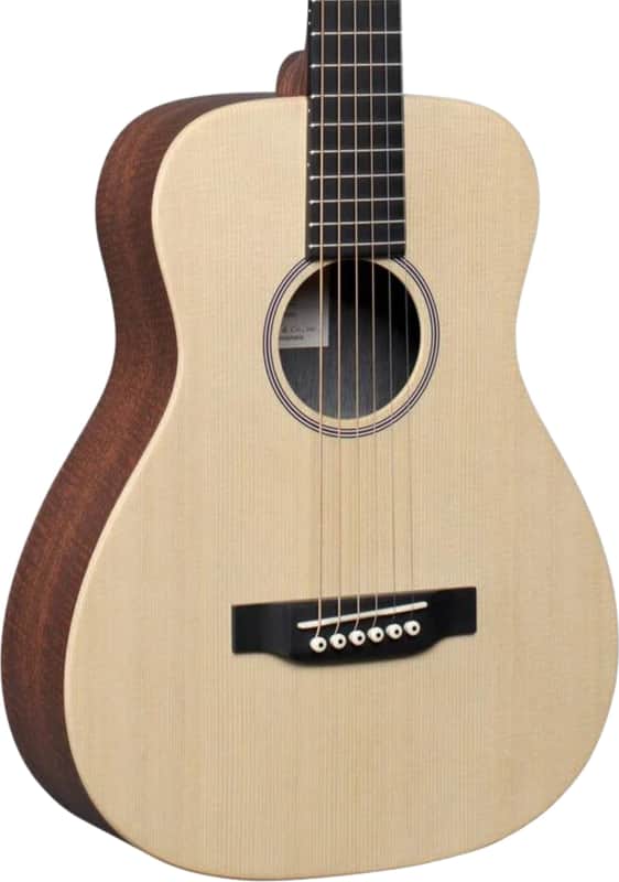 Martin LX1 Little Martin Travel Acoustic Guitar, Solid Spruce Top image 1