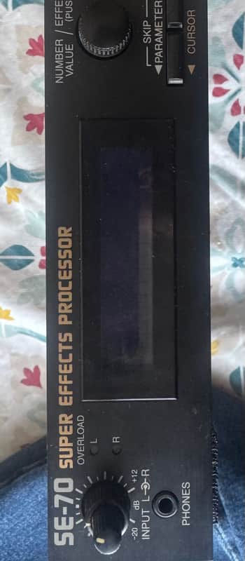 Boss SE-70 Super Effects Processor | Reverb
