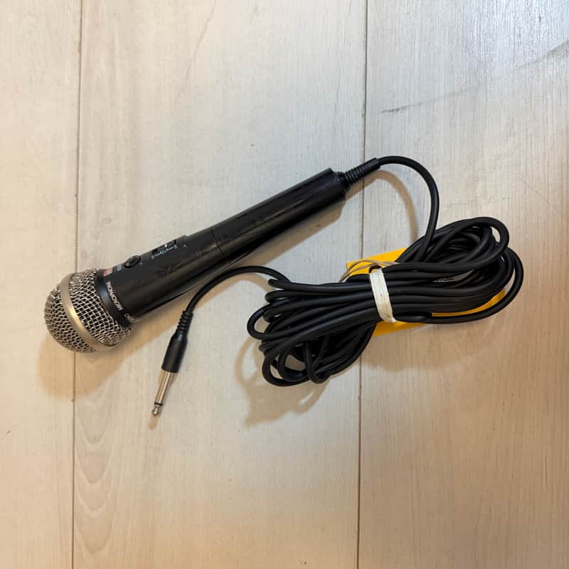 BSR Electronic Echo Microphone IMP6002 Dynamic Microphone w/ 1/4" Cable 1980s–1990s image 1