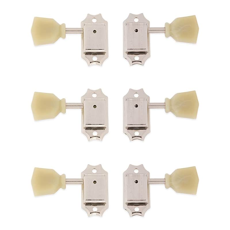 Gibson Deluxe Reissue Tuners 3 x 3 Vintage Kluson Style (Nickel
