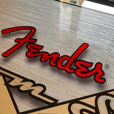 Fender Custom Shop Mirror 26"x18" for your guitar cave, studio, Strat / Tele display or music room image 8