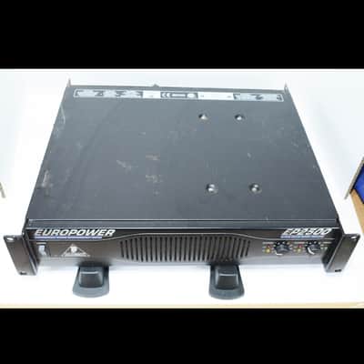 Behringer Europower EP2500 2 x 1200-Watt Power Amplifier 2000s - Black image 6