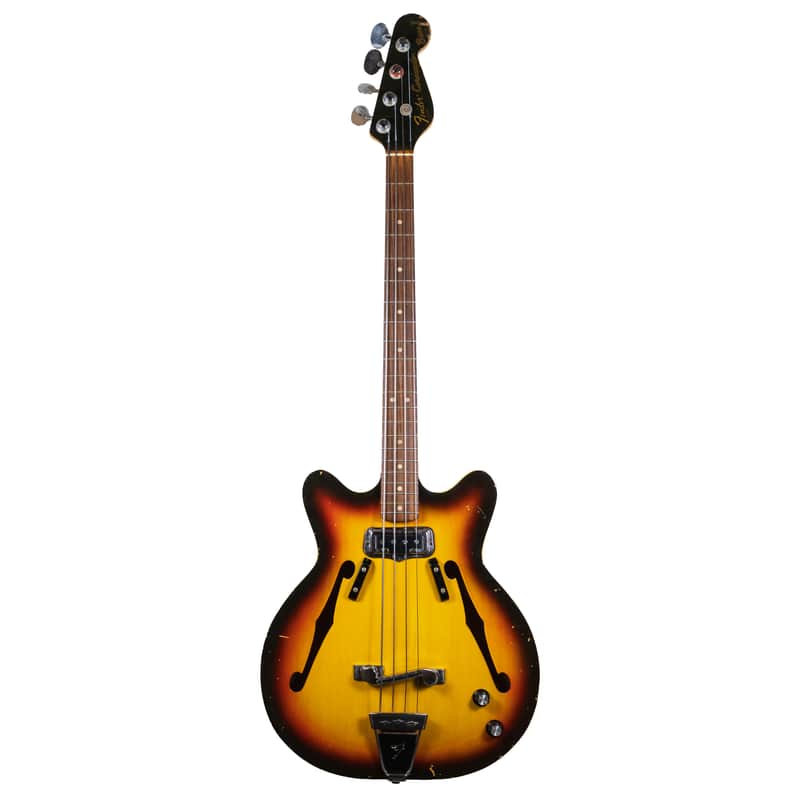 Fender 1967 Coronado Bass I, Sunburst - Very Good