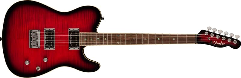 Fender Special Edition Custom Telecaster FMT HH Laurel FB Black Cherry Burst