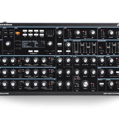 Novation Peak 8-Voice Desktop Synthesizer 2017 - Present - Black image 3