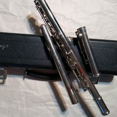 Armstrong 104N Nickel-Plated Flute w/ Case, USA, Good Condition image 6