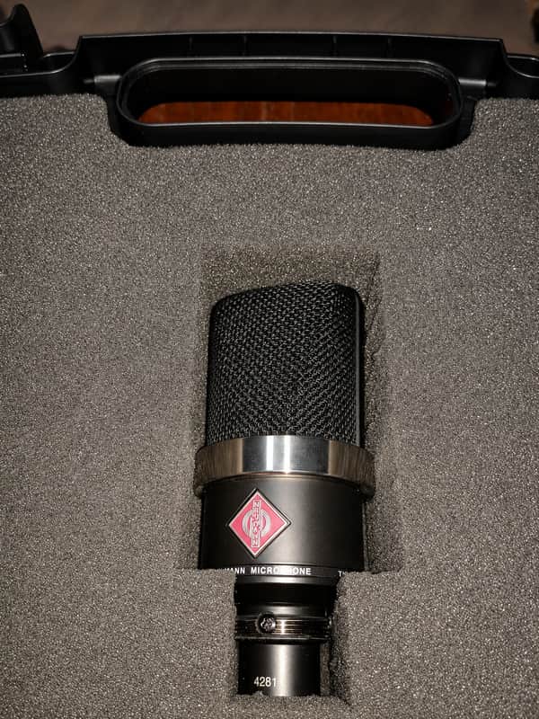 Neumann TLM 102 mt Large Diaphragm Cardioid Condenser Microphone 2009 - Present - Matte Black image 1