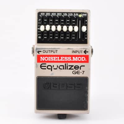 Boss GE-7 Modified Noiseless Equalizer Made in Japan 1991 Guitar Effects Pedal Used From Japan #QD20242 image 2
