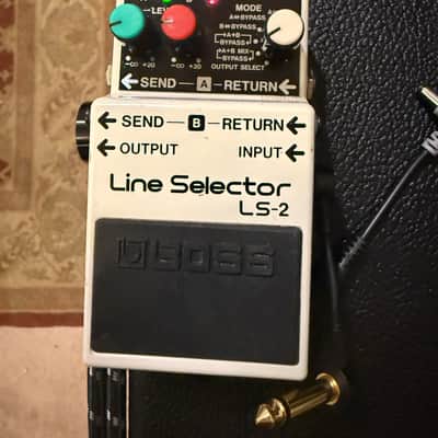 Boss LS-2 Line Selector (Silver Label) 1991 - Present - White image 8