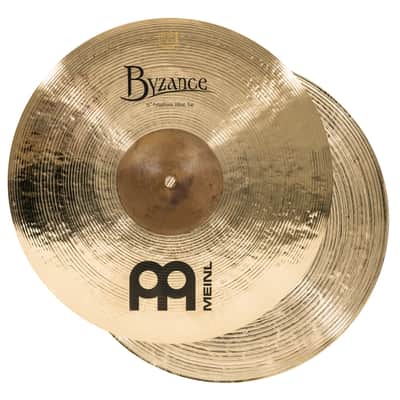 Meinl Byzance Brilliant 15'' HiHat image 4