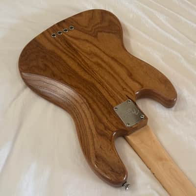 2018 Fender Limited Edition Roasted Ash American Professional Jazz Bass with Maple Fretboard - Natural - Free Pro Setup image 9