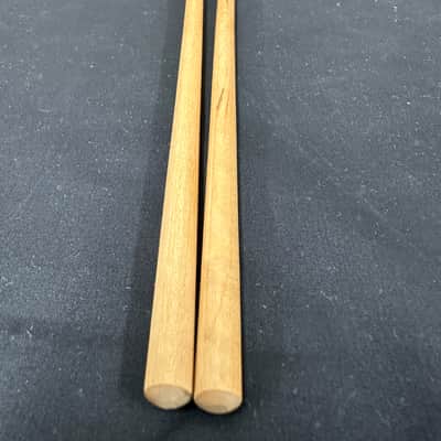 Vintage Mike Balter 1B Oval Black Rubber, Extra Soft Marimba Mallets, Birch - MINT image 9