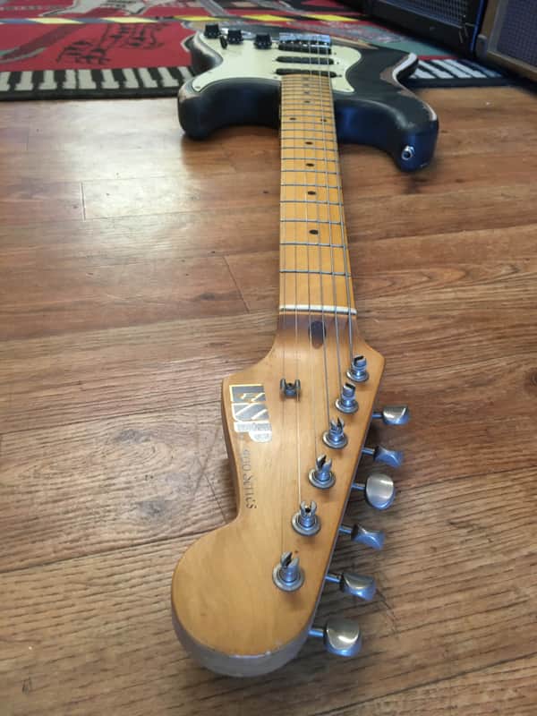 ESP 400 Series Vintage 80s Japan Lawsuit Strat - Matt Black