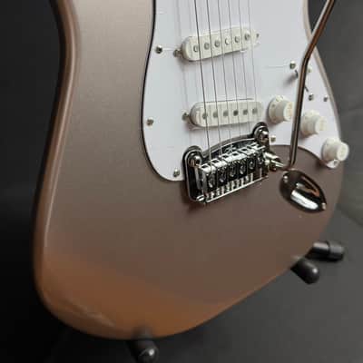G&L Tribute Legacy Electric Guitar Shoreline Gold Finish (288) image 6
