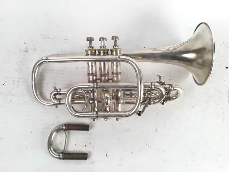 R. Wunderlich Used R. Wunderlich Bb/A Cornet [325]