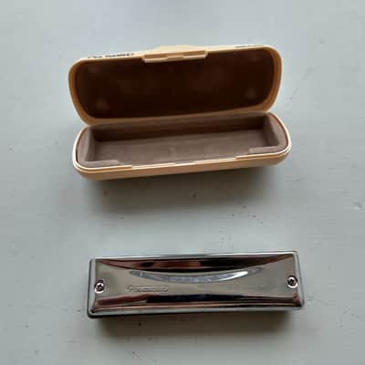 Suzuki MR-350 Promaster Diatonic Harmonica - Key of A 2001 - Silver image 5