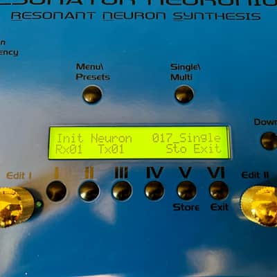 JoMox Resonator Neuronium 2000 - Blue/Golden image 4